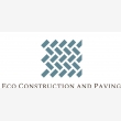 Eco Construction and Paving - Logo