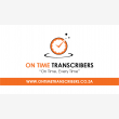 On Time Transcribers - Logo