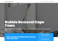 Rubble Removals Cape Town - Logo