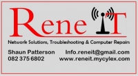 Rene IT Computer Specialist - Logo