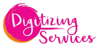 Embroidery digitizing services - Logo