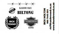 KAROO SKY BILTONG & THUNDERWOOD OLIVES - Logo
