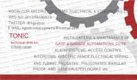 kgoalcor security systems ,Electrical & steelworks - Logo