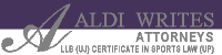 Aldi Writes Attorneys - Logo