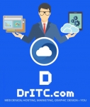 DrITC.com Web design, Hosting, Marketing, Graphic design = You - Logo