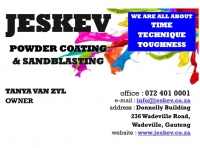 Jeskev Powder Coating & Sandblasting (Pty)Ltd - Logo