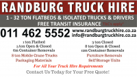Randburg Truck Hire - Logo
