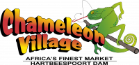 Chameleon Village African market - Logo