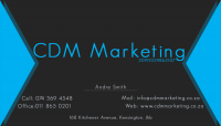 Customized Digital Media Marketing(CDM Marke) - Logo