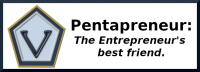 The Pentapreneur System: Business solution - Logo