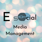 E Social Media Management - Logo