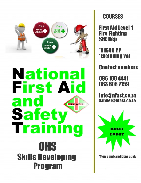 National First Aid and Safety Training Health and Safety, Education and