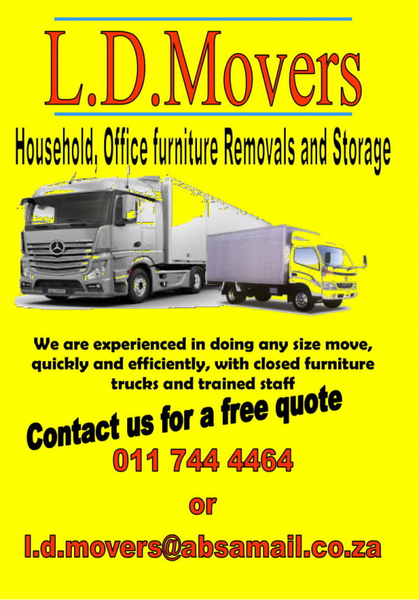 L.D. Movers Storage, Moving, Moving and Relocating, Home & House in