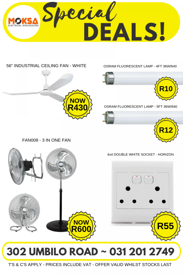 Moksa Electrical Wholesalers Wholesale and Distribution, Materials and