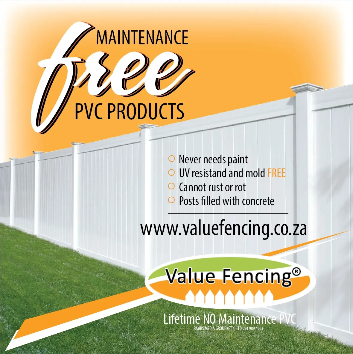 Value Fencing PVC Garden Route photo 1