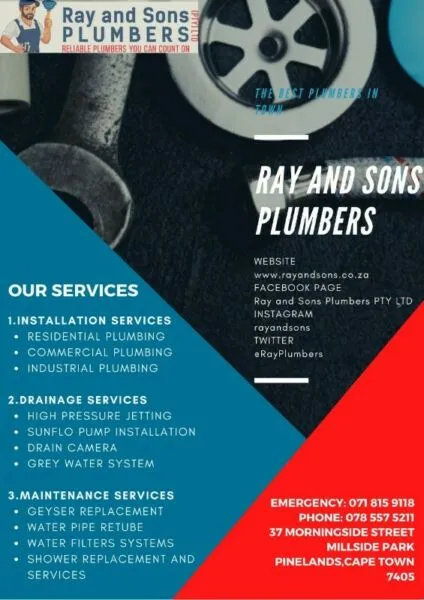 Ray and Sons Plumbers (PTY) LTD photo 1