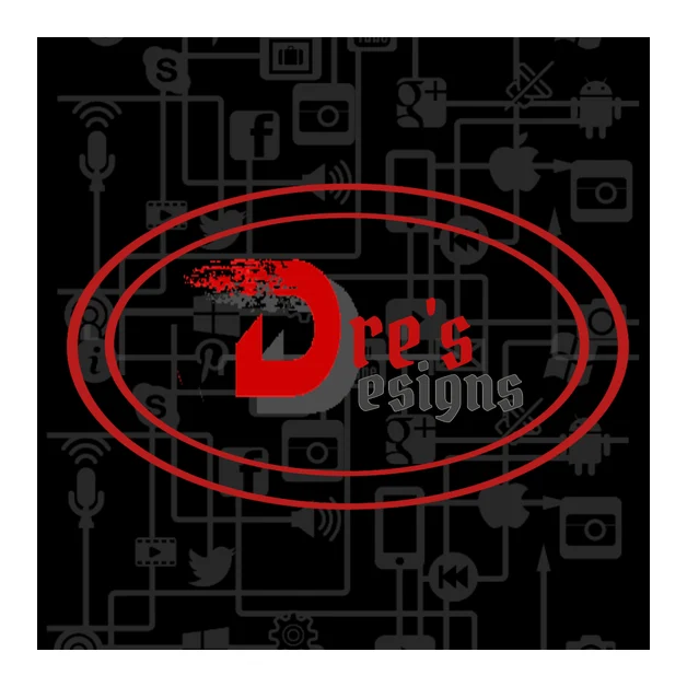DRE'S Designs and marketing logo