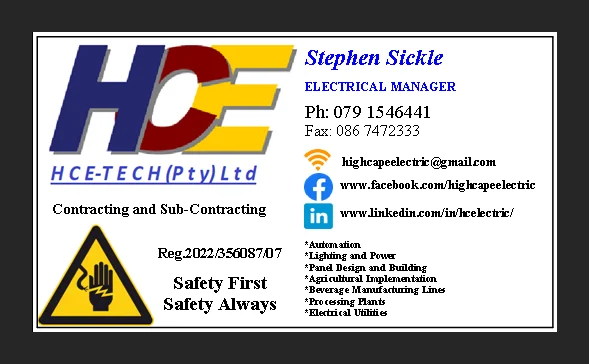 HCE TECH (Pty) Ltd logo