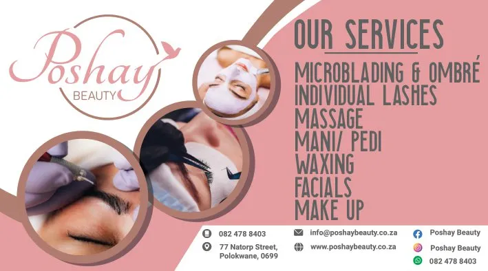 Poshay Beauty (Waxing, Facials in Pretoria) photo 1