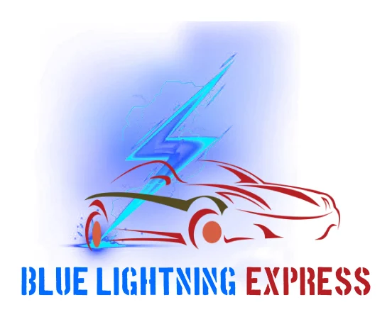 Blue Lightning Express logo