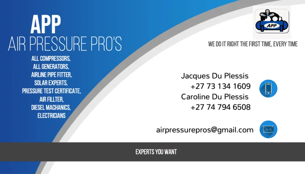 AIR PRESSURE PRO'S photo 1