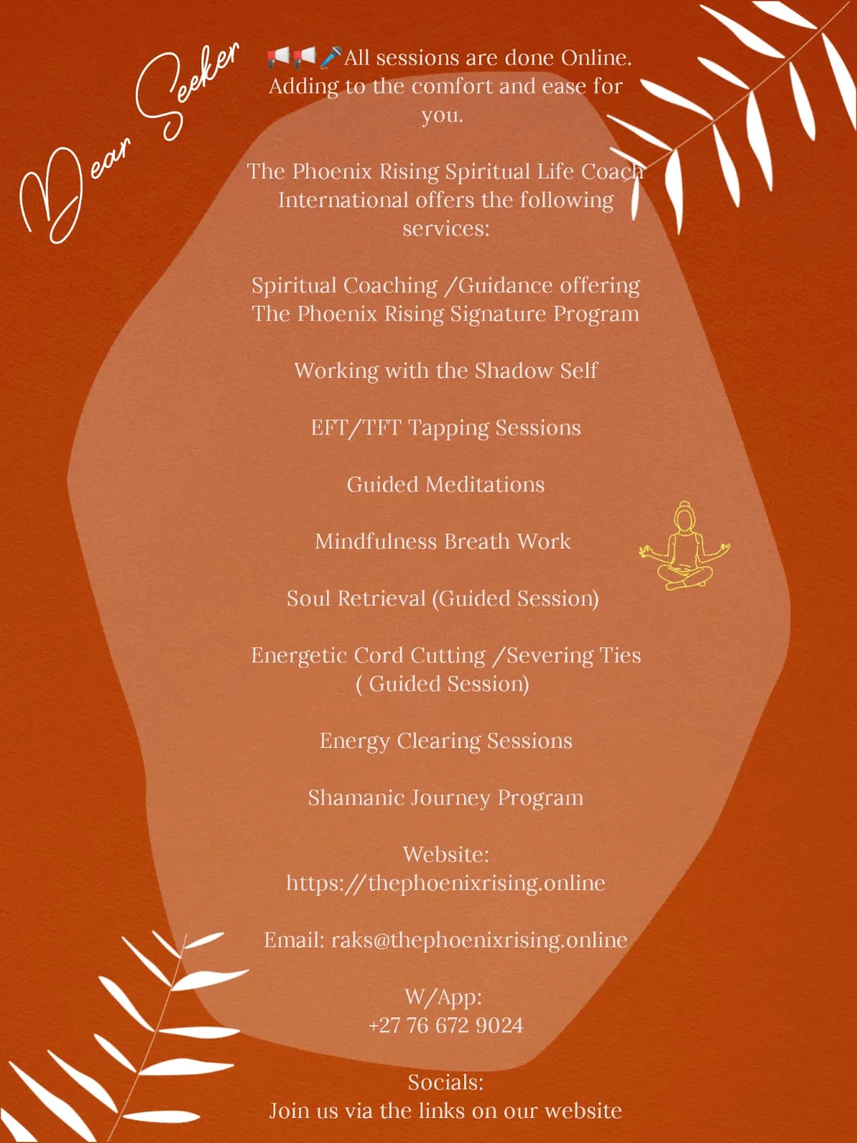 The Phoenix Rising Spiritual Life Coach photo 1