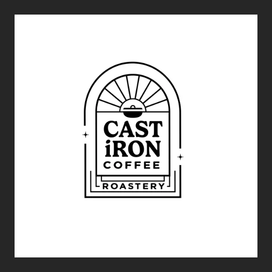 Cast Iron Coffee Roastery logo