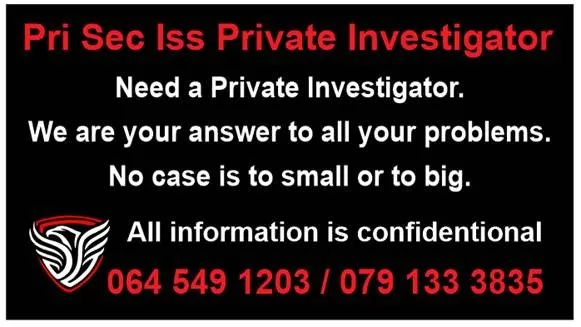 PRIVATE INVESTIGATION photo 1