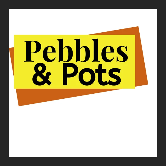 Pebbles and Pots logo