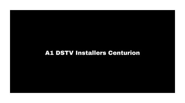 A1 DSTV Installers Centurion logo