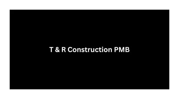 T & R Construction PMB logo