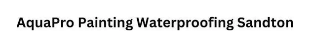 AquaPro Painting Waterproofing Sandton logo