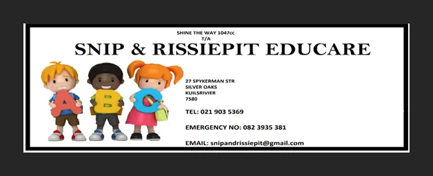 Snip and Rissiepit Educare logo