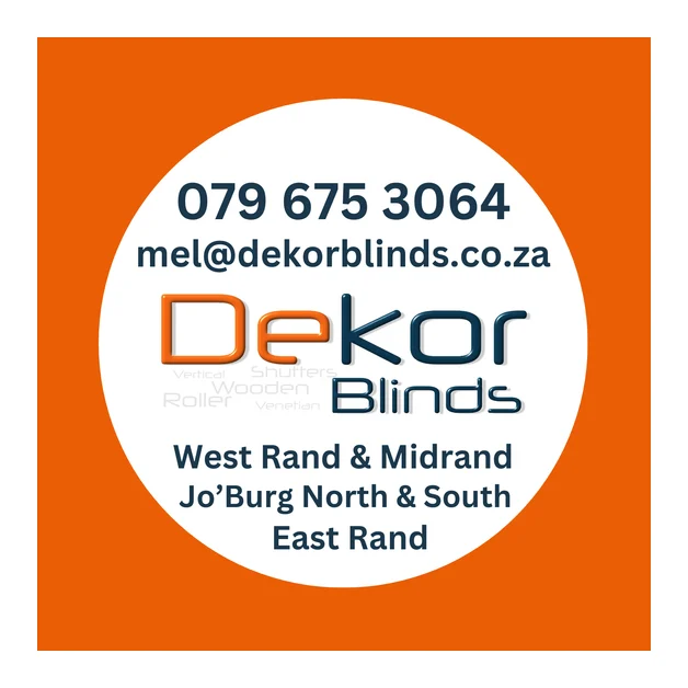 Dekor Blinds West Rand, Midrand & Jo'Burg logo