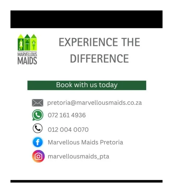 Marvellous Maids PTA & Midrand (PTY) Ltd logo