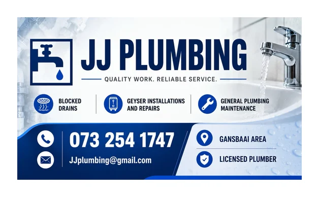 JJ Plumbing - Gansbaai logo