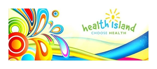 Health Island - 1st in SA for HEALTHY snack v logo