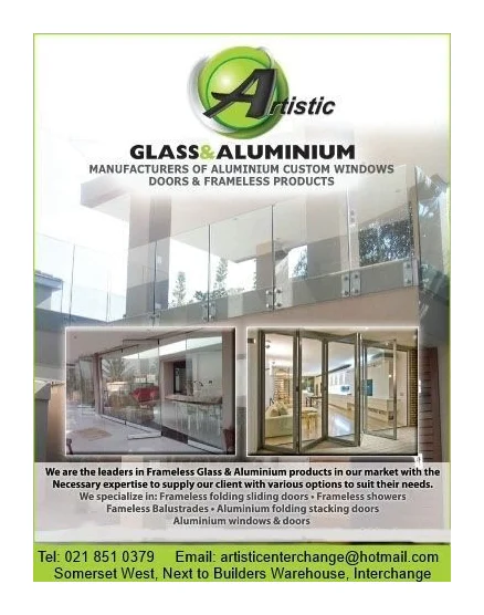 Artistic Glass & Aluminium logo