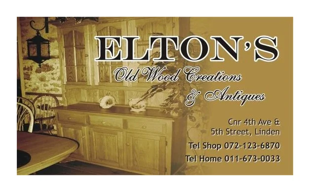 Eltons Old Wood Creations logo
