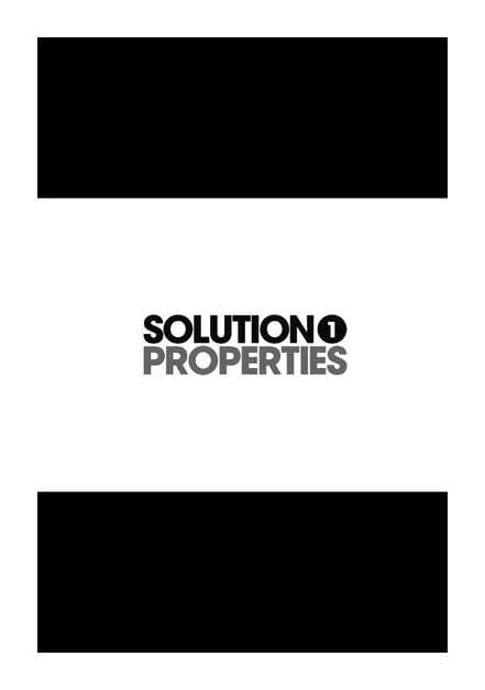 Solution One Properties logo