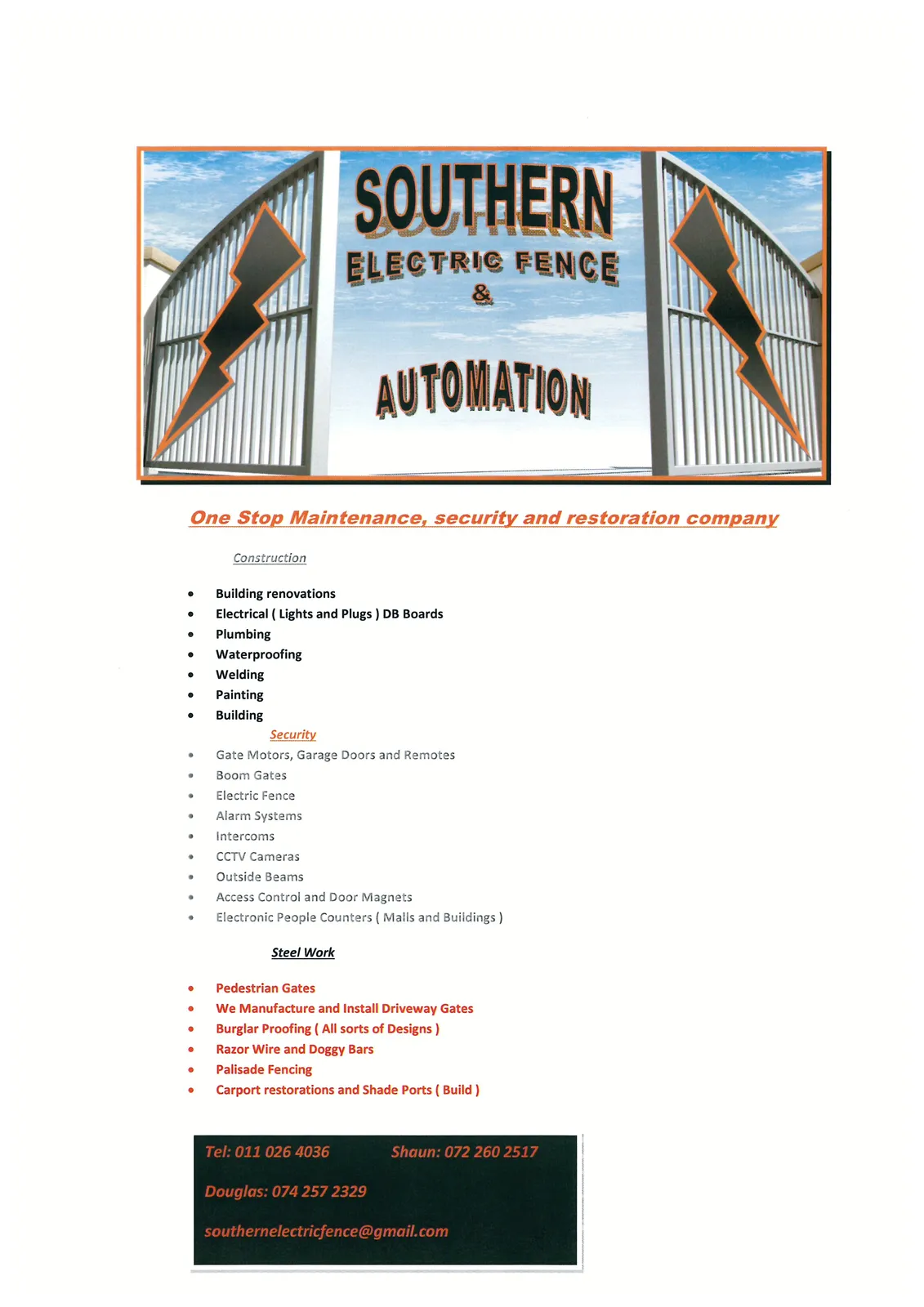Southern Electric Fence and Automation photo 1