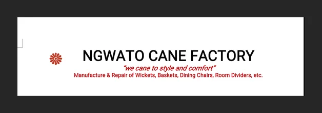 Ngwato Cane Factory logo