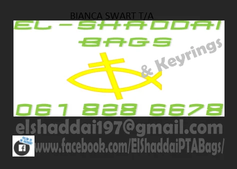 El-Shaddai Bags & Key rings logo