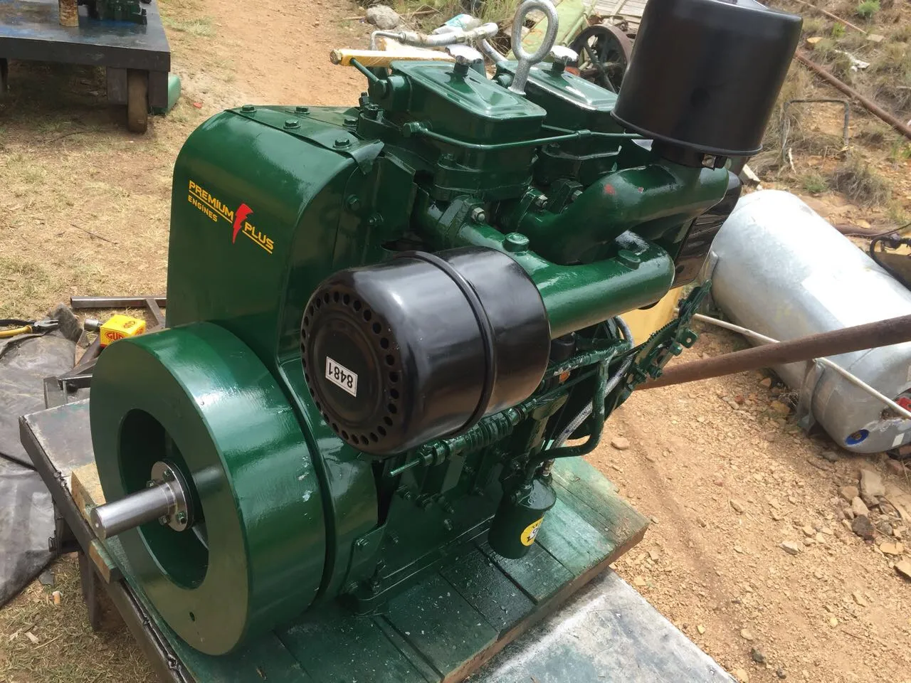 Roefan t/a Stationary Diesel (Lister Petter photo 1