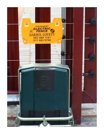 Electric fencing logo