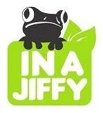 IN A JIFFY logo