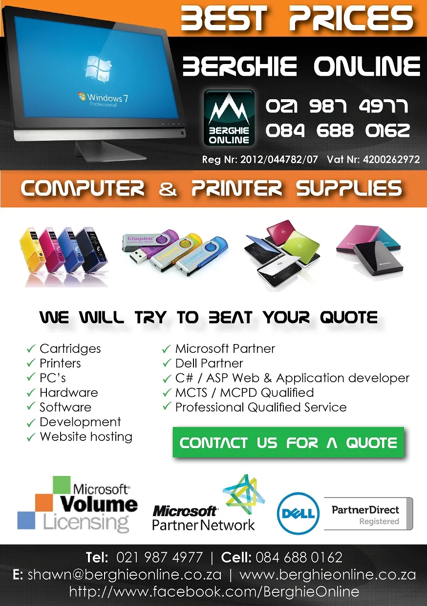Berghie Online Computers Cape Town - The Best photo 1