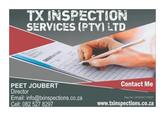 TX Inspection Services (Pty)Ltd logo