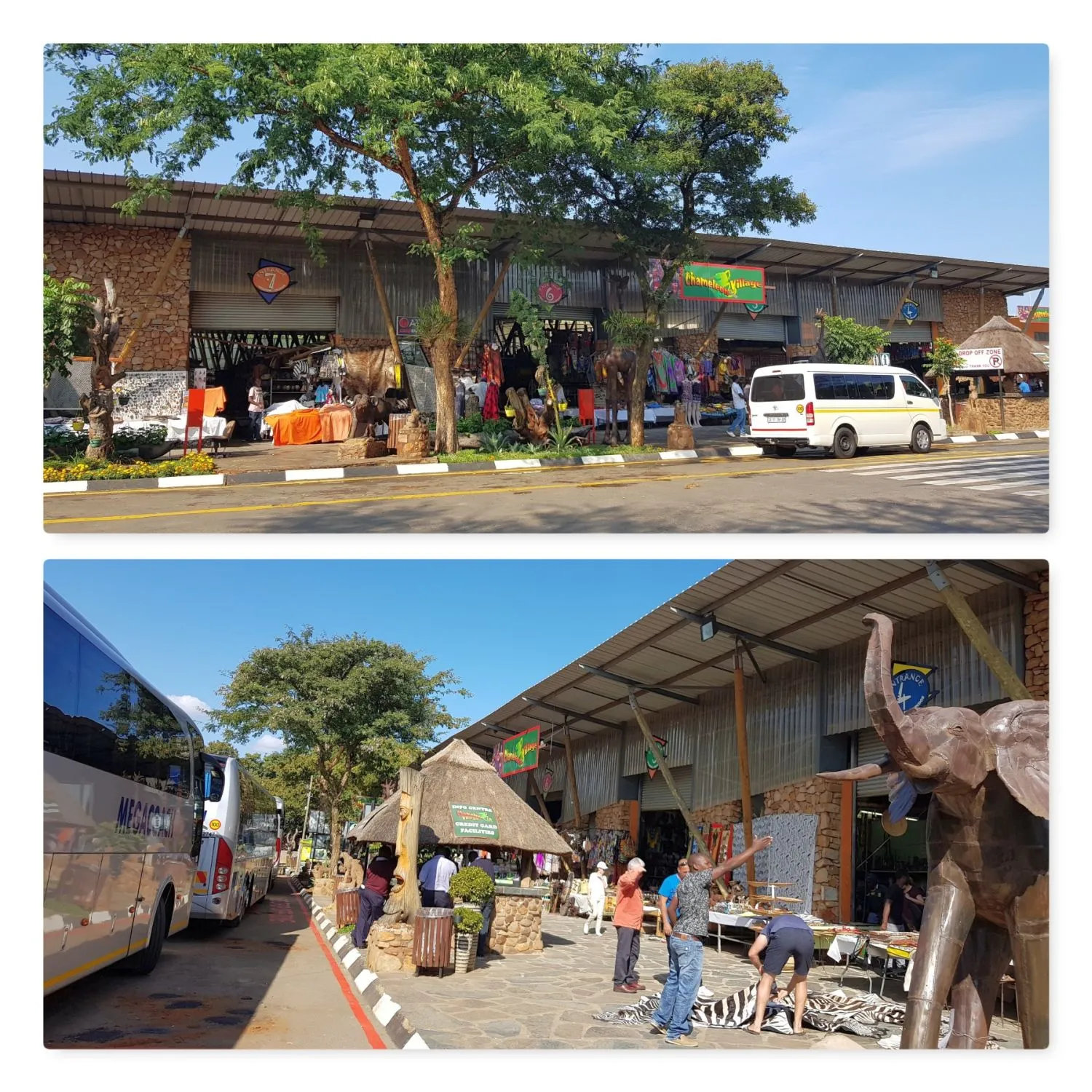 Chameleon Village African market photo 2