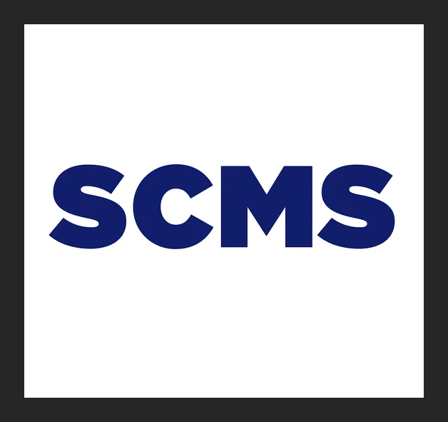 SCMS (Stock Control Management Services) logo